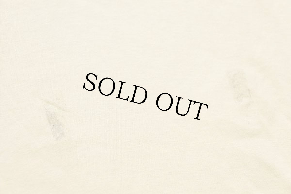 画像6: デッドストック★90s USA製 FRUIT OF THE LOOM 無地 コットン ポケットTシャツ 薄黄 M (6)