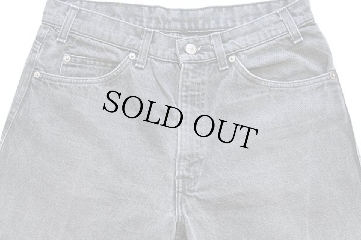 画像4: 80s USA製 Levi'sリーバイス 550 ブラック デニムパンツ w32 L32★147 (4)