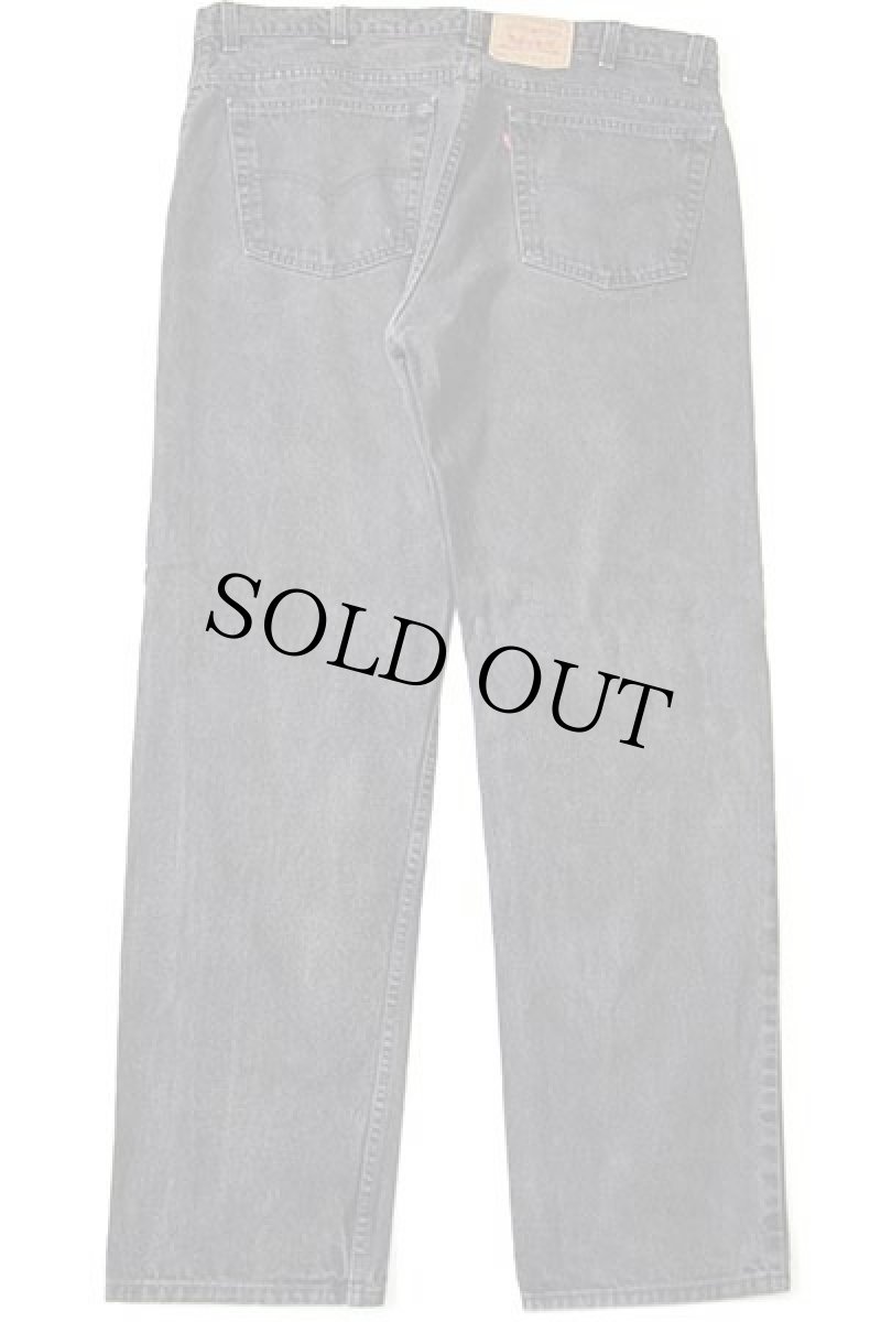 画像3: 90s USA製 Levi'sリーバイス 505 ブラック デニムパンツ w42 L32★53 (3)