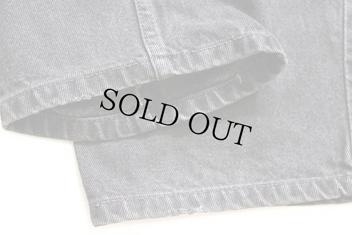 画像8: 90s メキシコ製 Levi'sリーバイス 550 ブラック デニムパンツ w34 L30★150 (8)