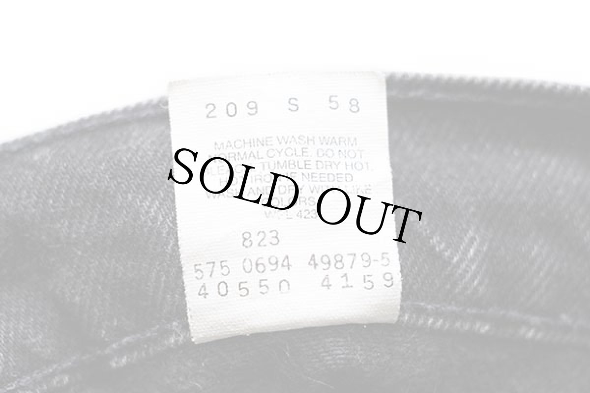 画像7: 90s USA製 Levi'sリーバイス 550 ブラック デニムパンツ w34 L32★149 (7)