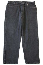 画像2: 90s カナダ製 Levi'sリーバイス 550 ブラック デニムパンツ w42 L30★148 (2)