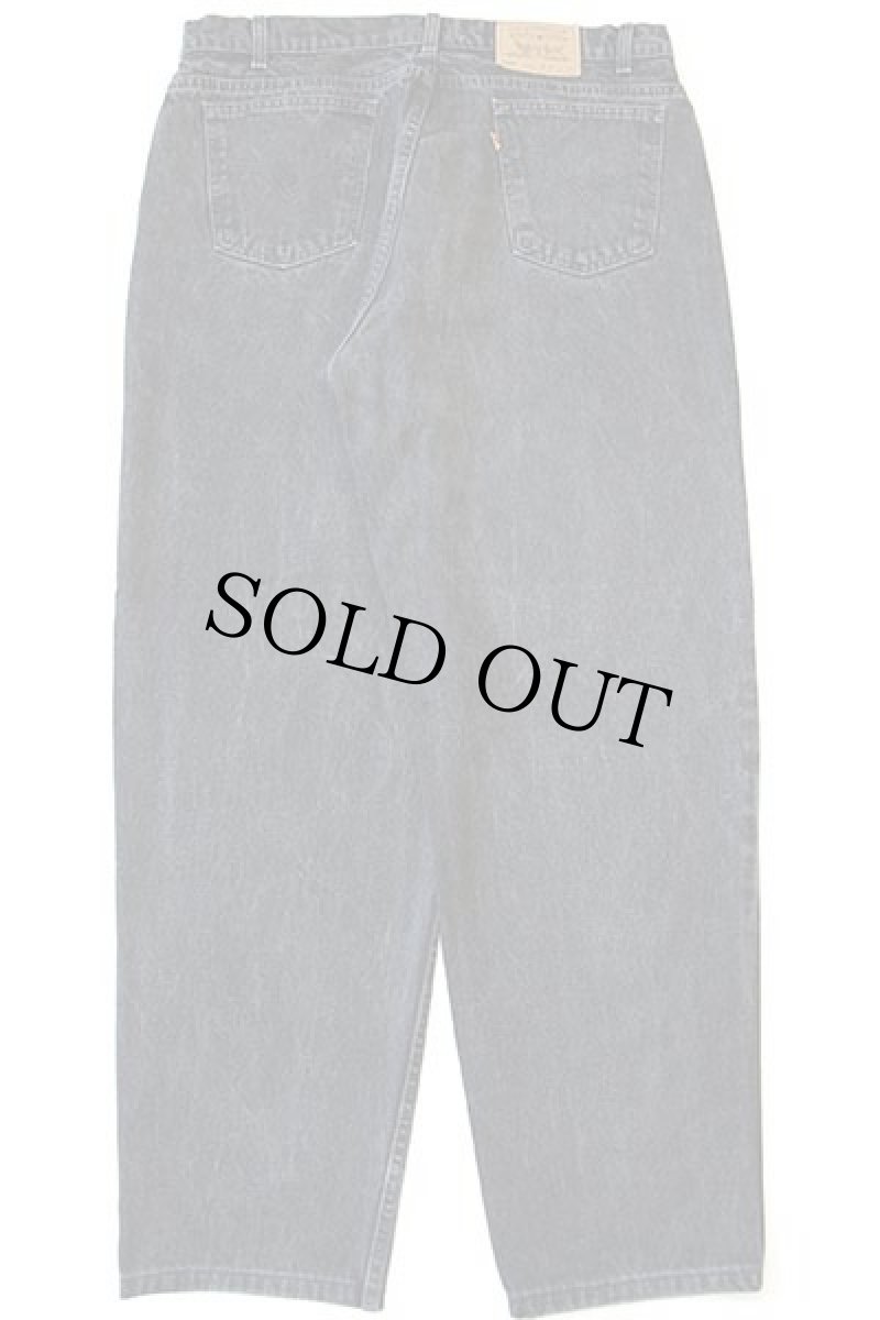 画像3: 90s USA製 Levi'sリーバイス 560 ブラック デニムパンツ w40★27 (3)