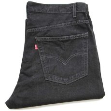 画像1: 00s Levi'sリーバイス 505 ブラック デニムパンツ w38★55 (1)