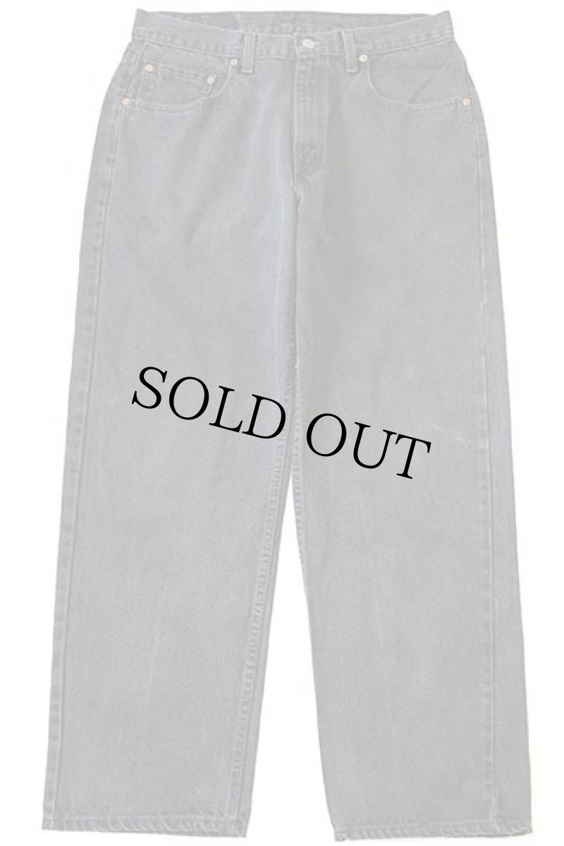 画像2: 90s USA製 Levi'sリーバイス 569 ブラック デニムパンツ w34 L30 (2)