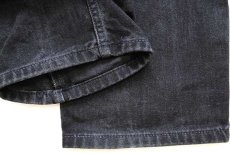 画像8: 00s メキシコ製 Levi'sリーバイス 545 ブラック デニムパンツ w36 L32 (8)