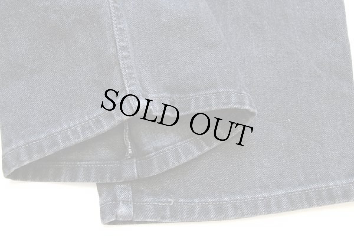 画像8: 90s カナダ製 Levi'sリーバイス 550 ブラック デニムパンツ w42 L30★148 (8)