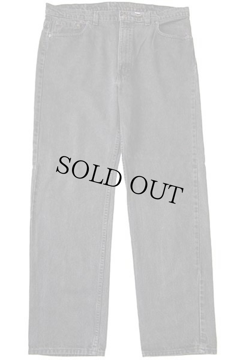 画像2: 90s USA製 Levi'sリーバイス 505 ブラック デニムパンツ w42 L32★53 (2)