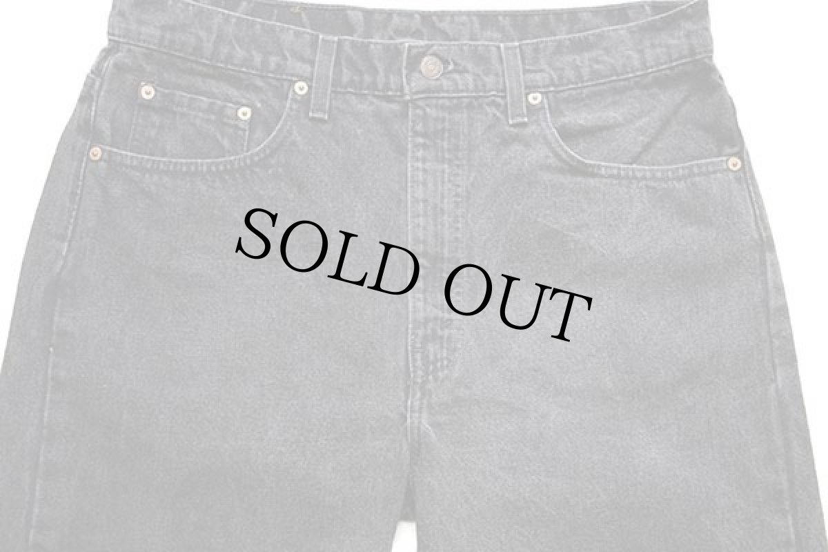 画像4: 90s USA製 Levi'sリーバイス 505 ブラック デニムパンツ w38 L32★56 (4)