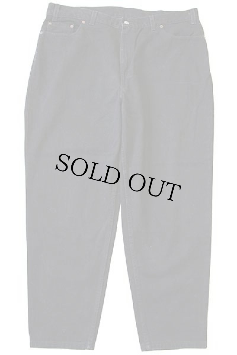 画像2: 00s USA製 Levi'sリーバイス 550 ブラック デニムパンツ 20 W S★146 (2)