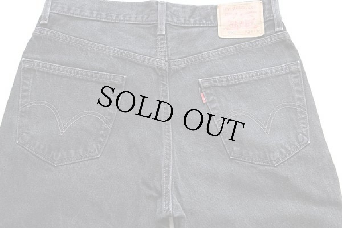 画像5: 00s USA製 Levi'sリーバイス 550 ブラック デニムパンツ w34 L30★144 (5)
