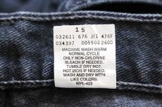 画像7: 90s カナダ製 Levi'sリーバイス 550 ブラック デニムパンツ w42 L30★148 (7)