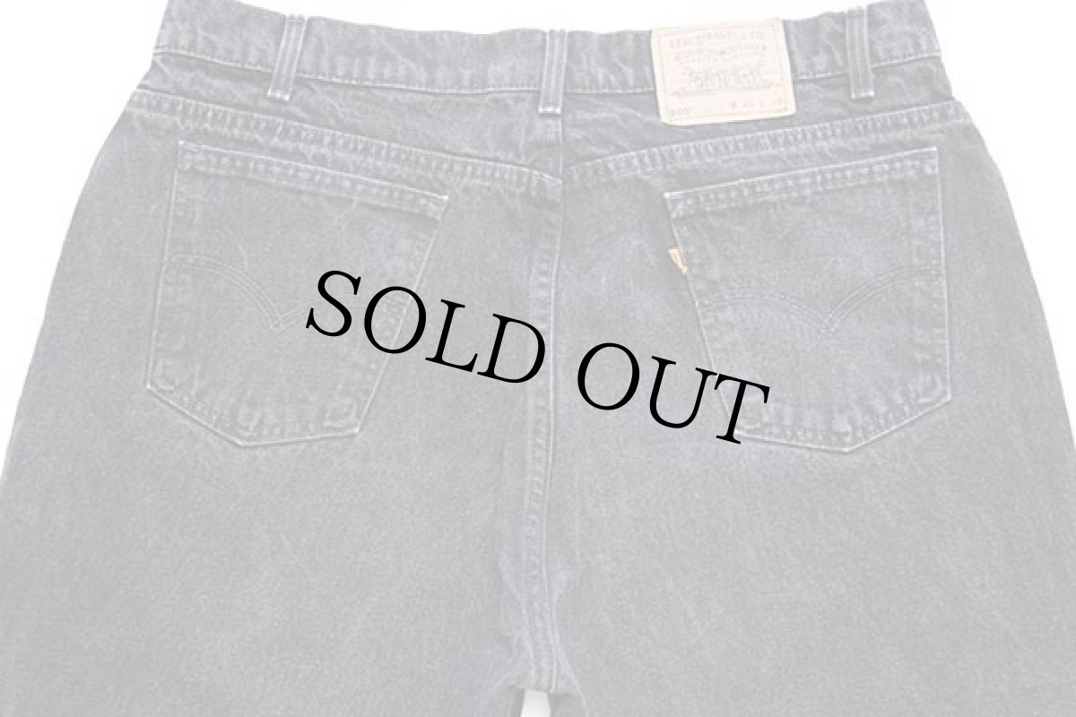 画像5: 90s USA製 Levi'sリーバイス 560 ブラック デニムパンツ w40★27 (5)