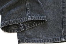 画像8: 90s カナダ製 Levi'sリーバイス 505 ブラック デニムパンツ w31 L30★54 (8)