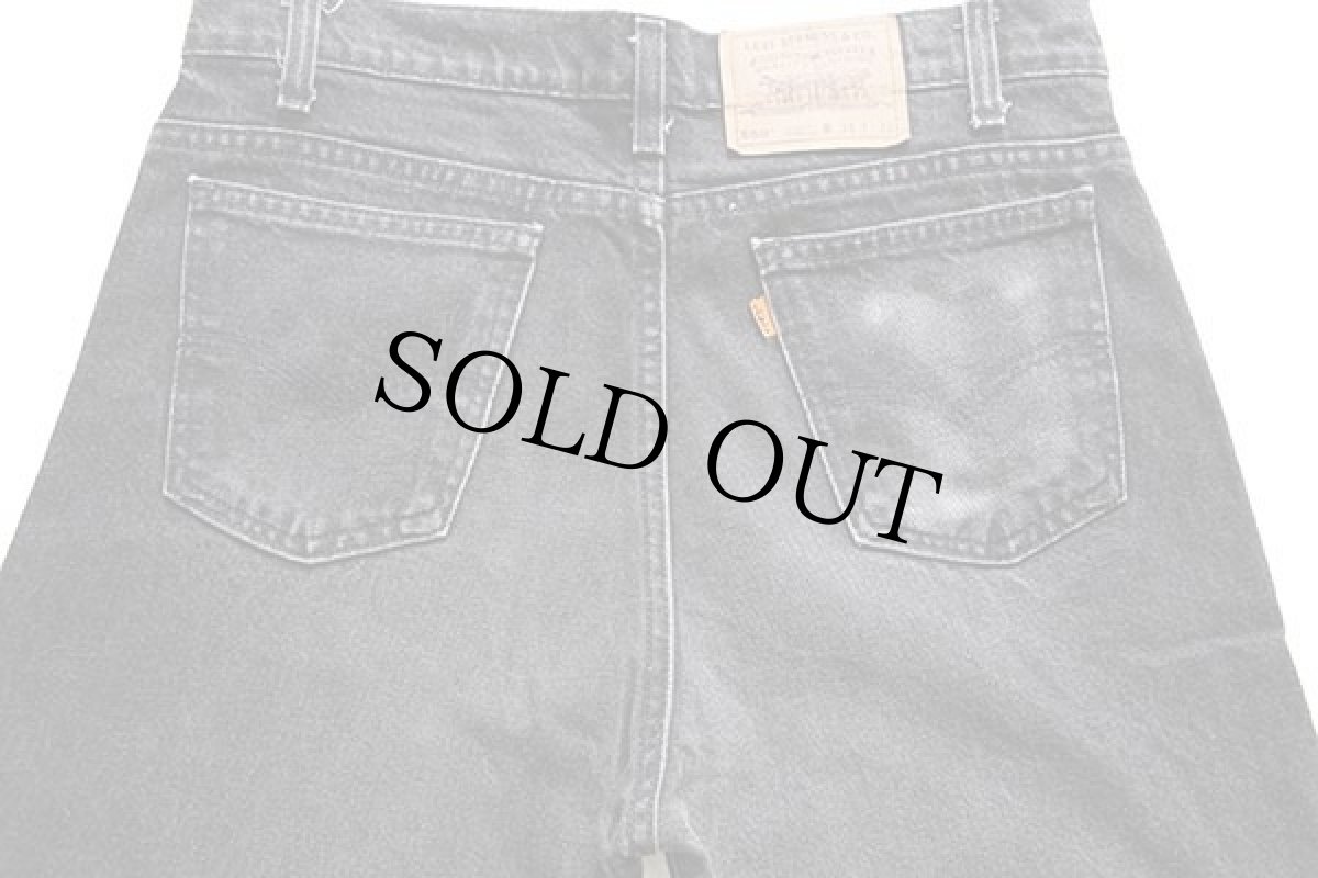 画像5: 90s USA製 Levi'sリーバイス 550 ブラック デニムパンツ w34 L32★149 (5)