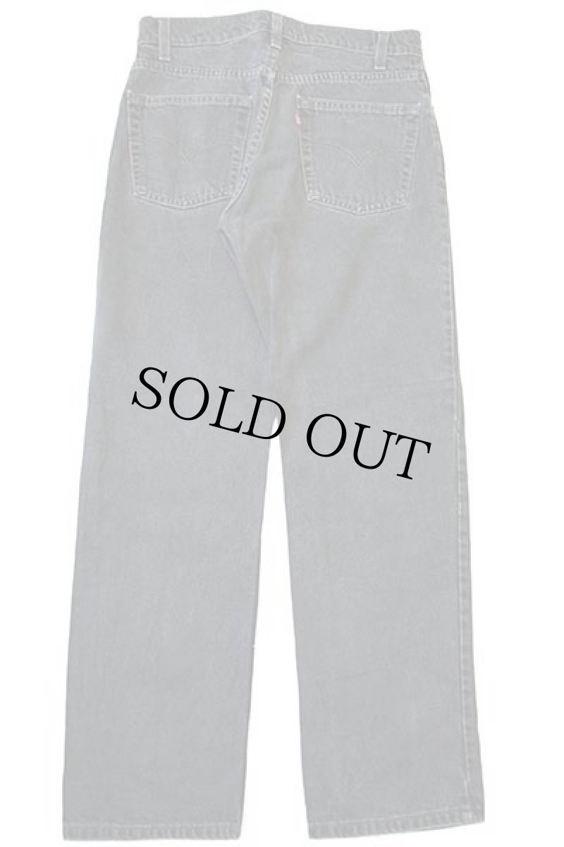 画像3: 90s カナダ製 Levi'sリーバイス 505 ブラック デニムパンツ w31 L30★54 (3)