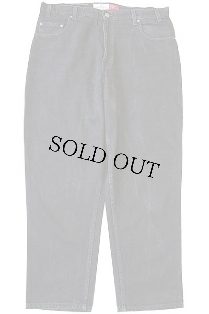 画像2: 90s USA製 Levi'sリーバイス SIGNATURE 545 ブラック デニムパンツ w40 L30 (2)