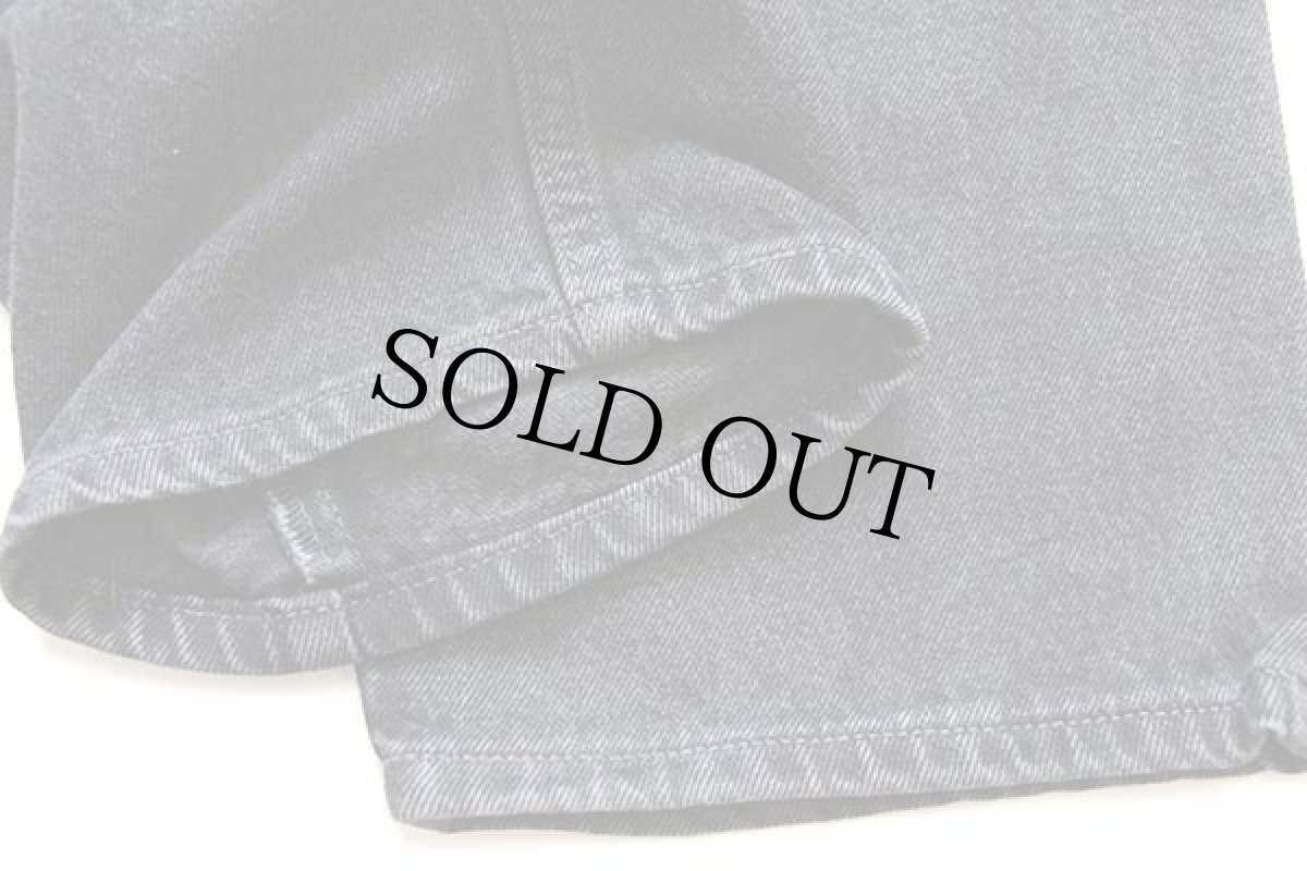 画像8: 00s USA製 Levi'sリーバイス 550 ブラック デニムパンツ w34 L30★144 (8)