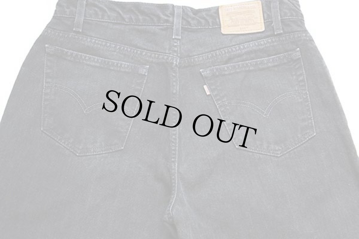 画像5: 00s メキシコ製 Levi'sリーバイス 545 ブラック デニムパンツ w36 L32 (5)