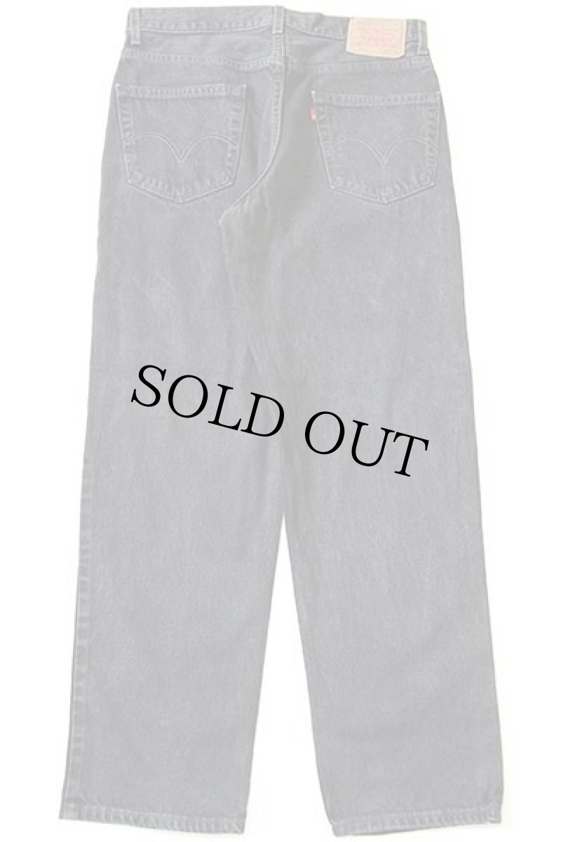画像3: 00s USA製 Levi'sリーバイス 550 ブラック デニムパンツ w34 L30★144 (3)
