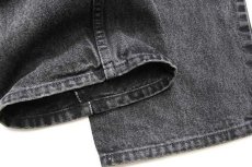 画像8: 90s USA製 Levi'sリーバイス 505 ブラック デニムパンツ w42 L32★53 (8)