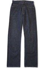 画像2: 80s USA製 Levi'sリーバイス 501 先染め ブラック デニムパンツ w29 L32 (2)