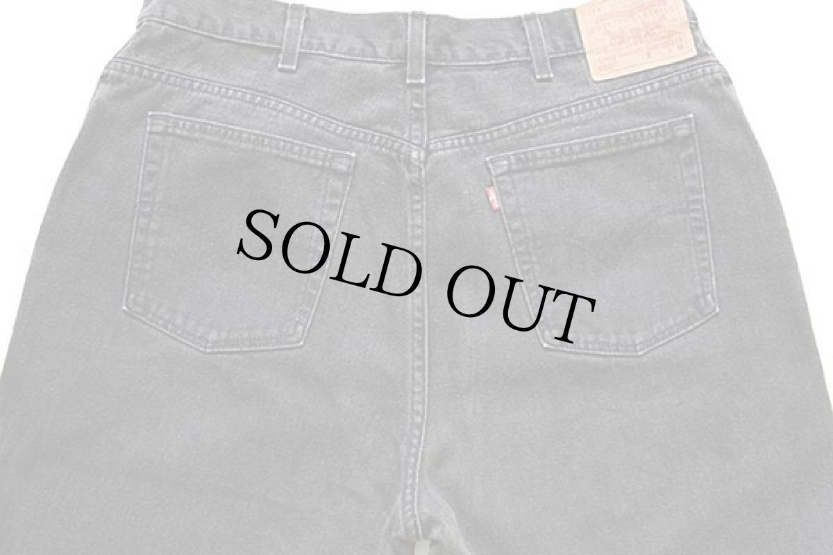 画像5: 00s USA製 Levi'sリーバイス 550 ブラック デニムパンツ 18 W M★145 (5)