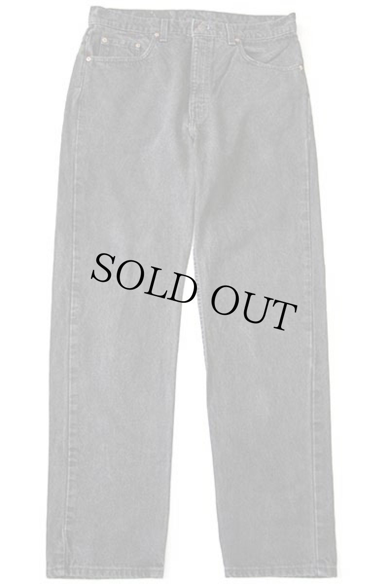 画像2: 90s USA製 Levi'sリーバイス 505 ブラック デニムパンツ w38 L32★56 (2)