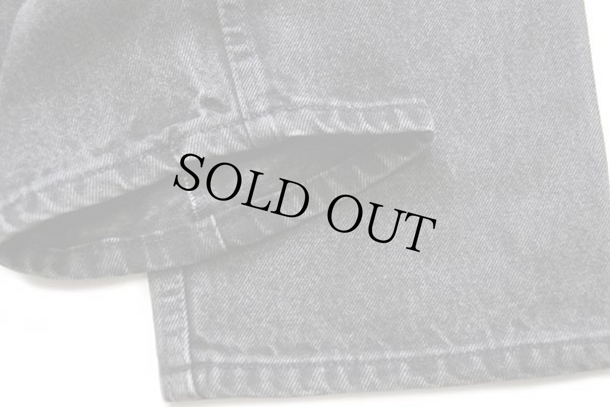 画像7: 90s USA製 Levi'sリーバイス 505 ブラック デニムパンツ w38 L32★56 (7)