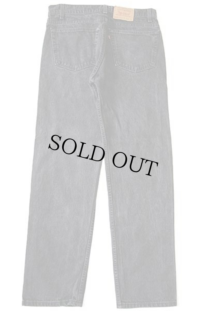 画像3: 90s USA製 Levi'sリーバイス 505 ブラック デニムパンツ w38 L32★56 (3)