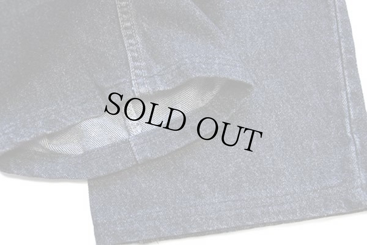 画像8: 90s カナダ製 Levi'sリーバイス 619 先染め ブラック デニムパンツ w38 (8)