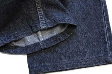 画像8: 90s カナダ製 Levi'sリーバイス 619 先染め ブラック デニムパンツ w38 (8)