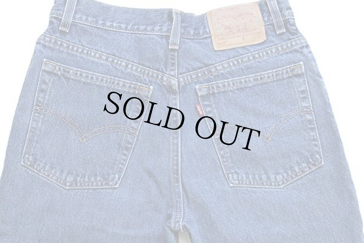 画像5: 00s USA製 Levi'sリーバイス 512 デニムパンツ 8 MIS S★16 (5)