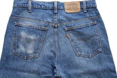 画像5: 80s USA製 Levi'sリーバイス 509 デニムパンツ w36 L30 (5)