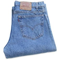 画像1: 90s USA製 Levi'sリーバイス 550 デニムパンツ w34 L33★190 (1)