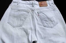 画像5: 90s USA製 Levi'sリーバイス 560 デニムパンツ アイスブルー w34 L32★64 (5)