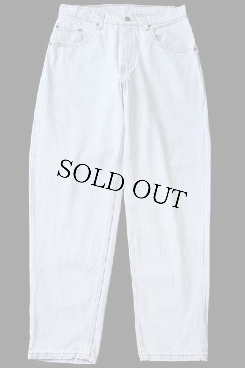 画像2: 90s USA製 Levi'sリーバイス 560 デニムパンツ アイスブルー w32 L30★63 (2)