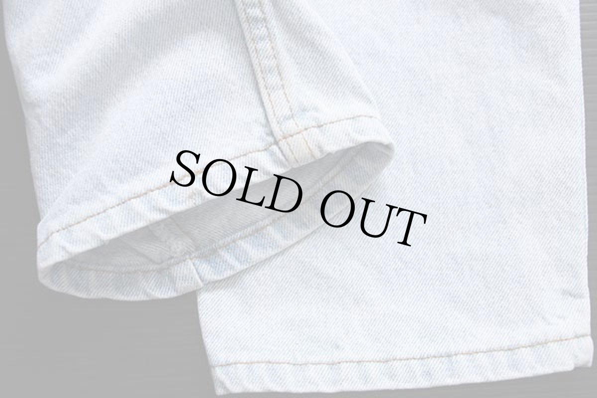 画像8: 90s USA製 Levi'sリーバイス 560 デニムパンツ アイスブルー w32 L30★63 (8)