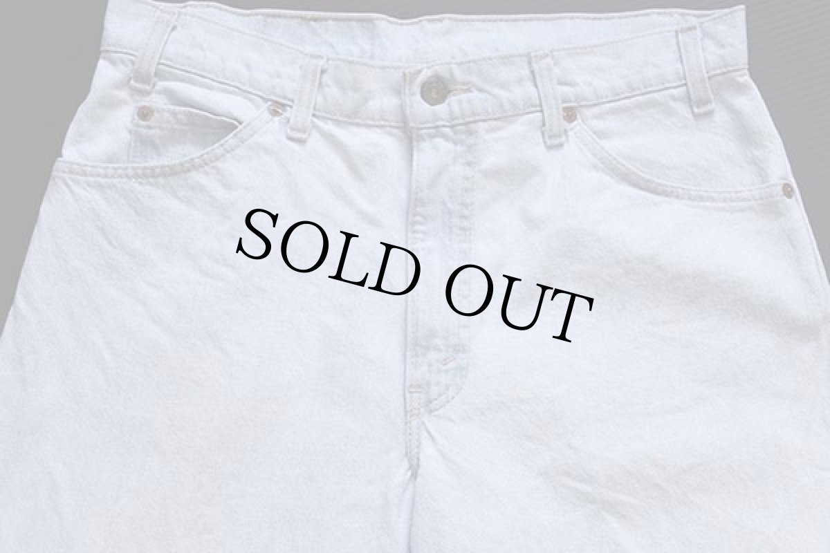 画像4: 90s USA製 Levi'sリーバイス 550 デニムパンツ アイスブルー w33 L30 (4)