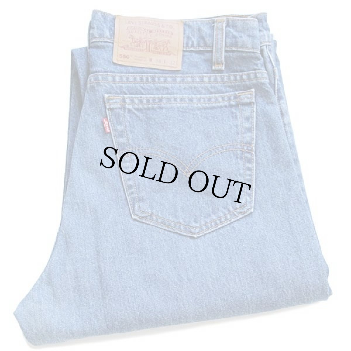画像1: 90s カナダ製 Levi'sリーバイス 550 デニムパンツ W34 L32★192 (1)