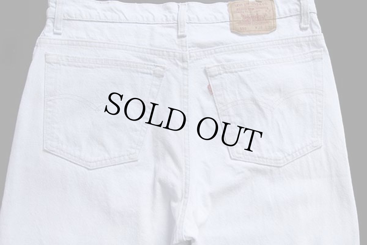 画像5: 90s USA製 Levi'sリーバイス 550 デニムパンツ アイスブルー w38 L32★196 (5)