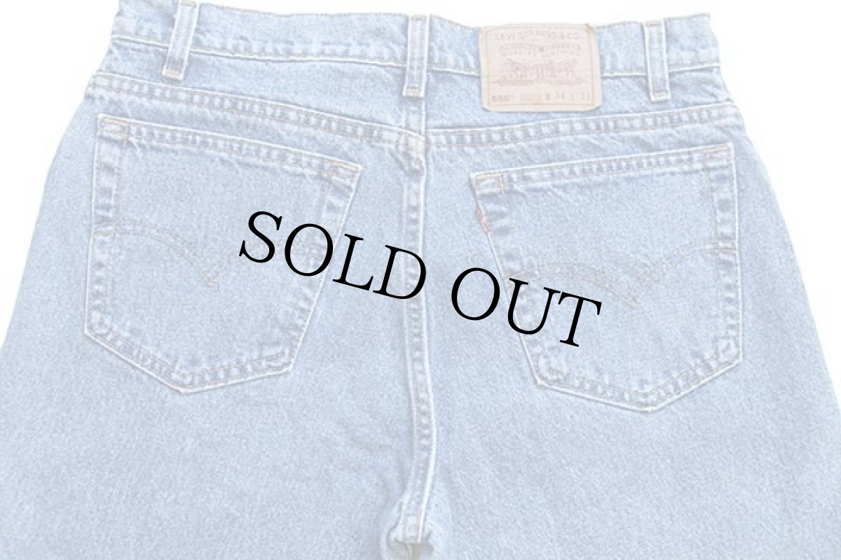 画像5: 90s USA製 Levi'sリーバイス 550 デニムパンツ w34 L33★190 (5)