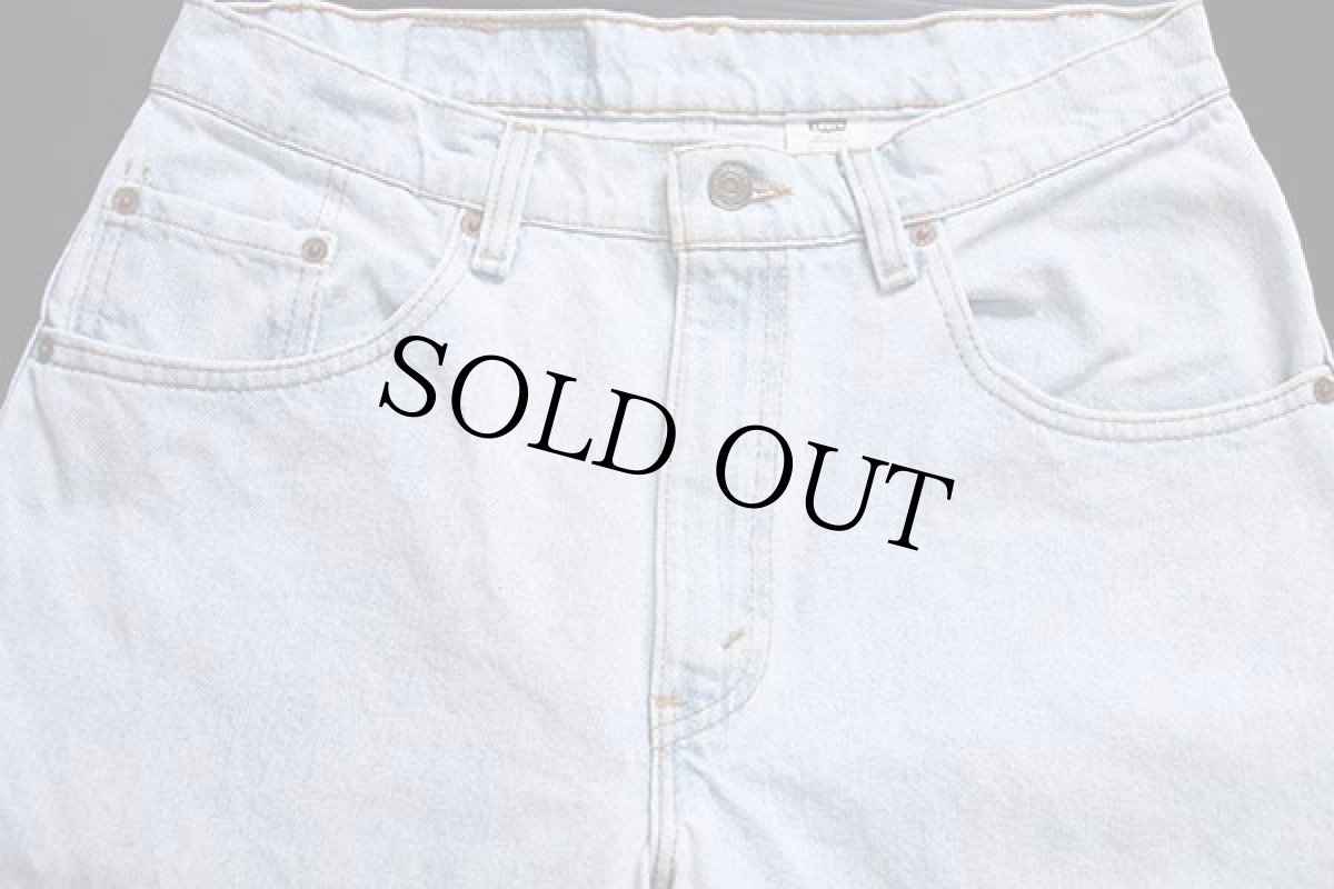 画像4: 90s USA製 Levi'sリーバイス 560 デニムパンツ アイスブルー w32 L30★63 (4)