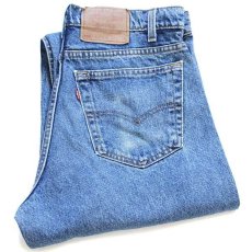 画像1: 90s USA製 Levi'sリーバイス 550 デニムパンツ w34 L34★191 (1)