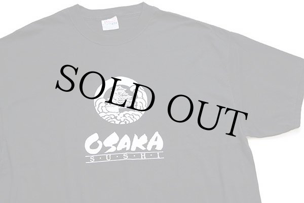 00s Hanes OSAKA SUSHI 大相撲 両面プリント Tシャツ 黒 XL 00s Hanes OSAKA SUSHI 大相撲 両面プリント Tシャツ 黒 XL