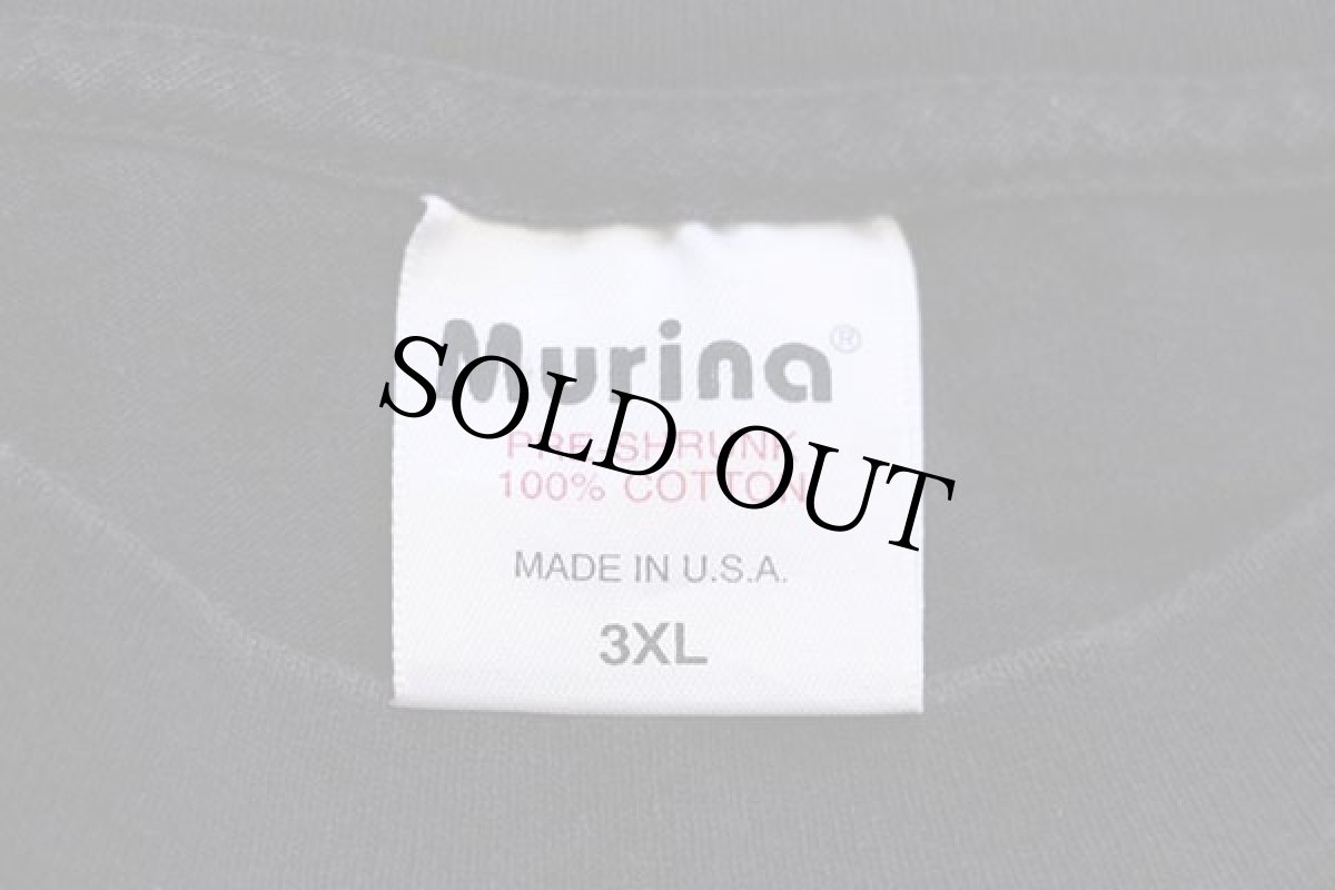 画像4: 90s USA製 THE ROCK LAYIN' THE SMACK DOWN! プロレス 両面プリント コットンTシャツ 黒 3XL★特大 (4)