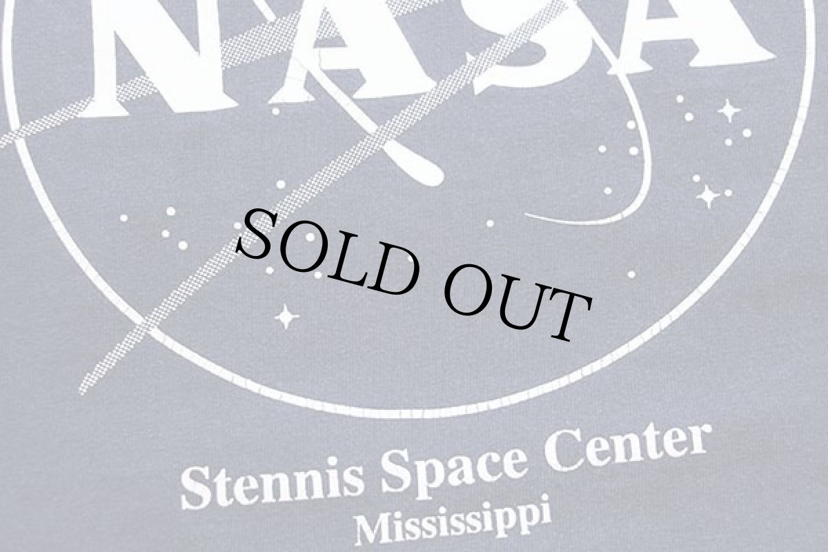 画像5: 90s USA製 NASA 蓄光プリント コットンTシャツ 紺 XL (5)