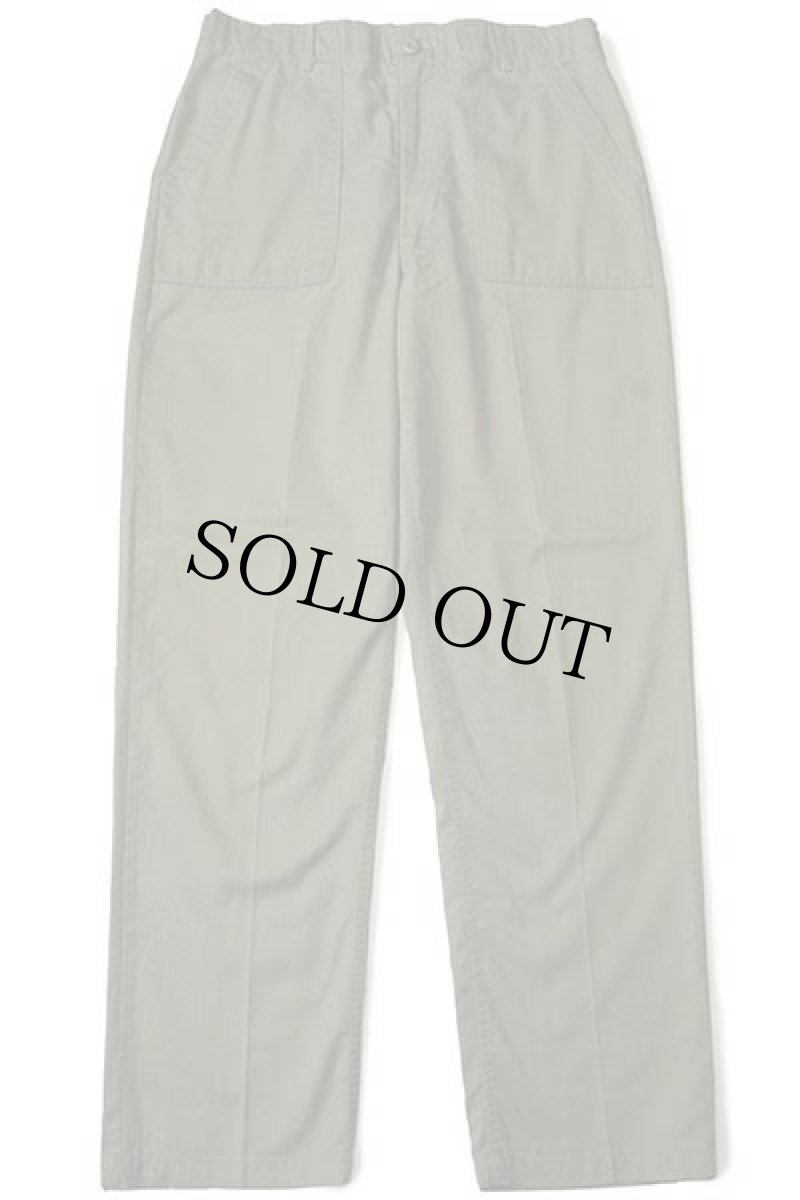 画像2: 70s 米軍 U.S.ARMY ユーティリティ ベイカーパンツ オリーブグリーン カスタム w36 L33 (2)