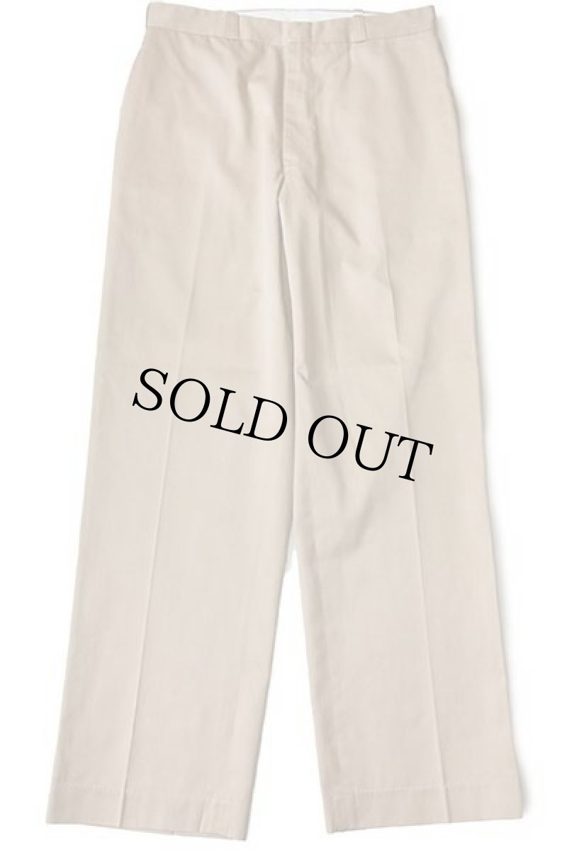 画像2: 70s 米軍 U.S.ARMY スラックス パンツ タン w34 L32 (2)