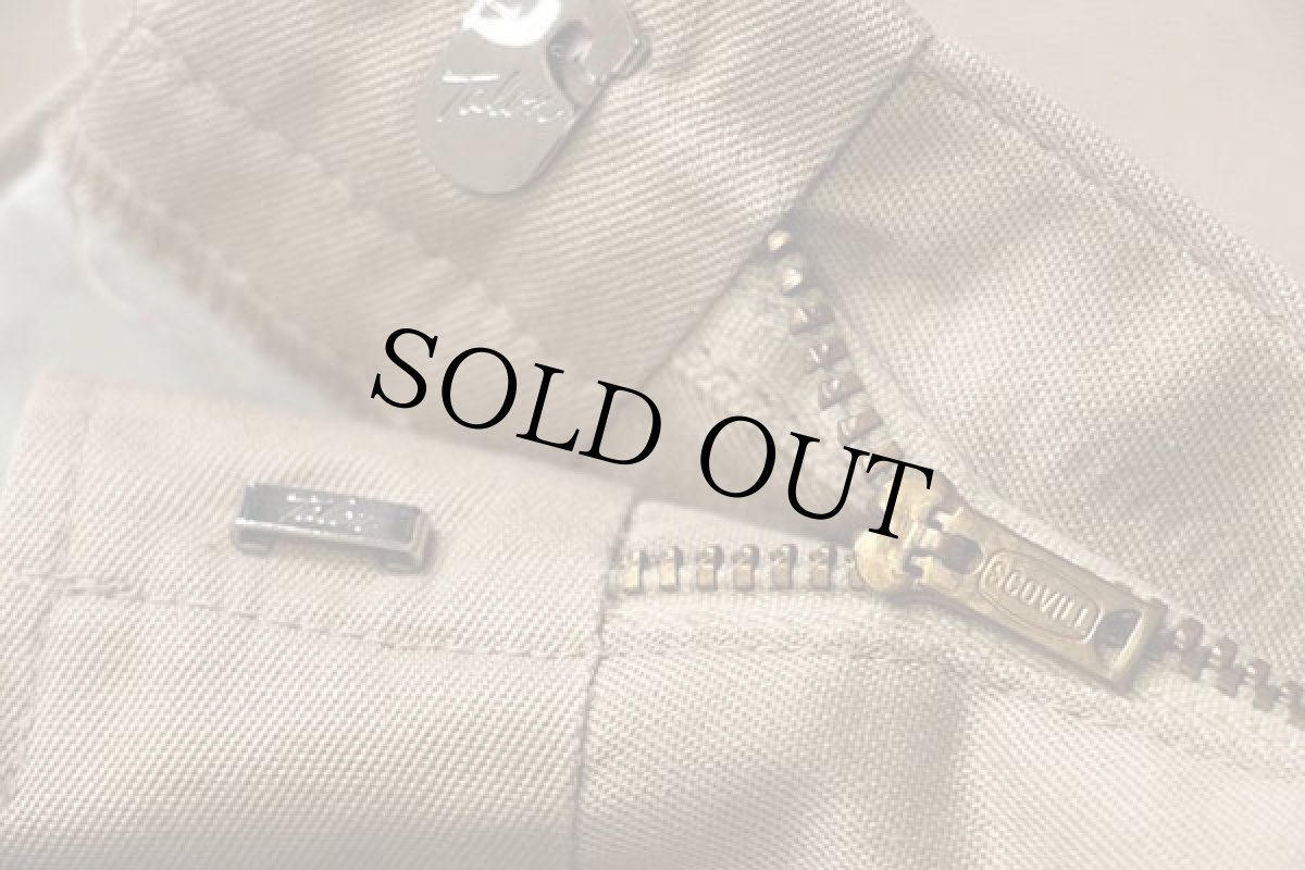 画像7: 70s 米軍 U.S.ARMY スラックス パンツ タン w34 L32 (7)